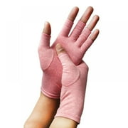 Compression Craft Arthritis Hands Gloves Fingerless Pressure Joint Relief for Quilting Sewing Typing Household Duties